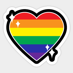 Kawaii Pride Collection - Gay Pride Sticker